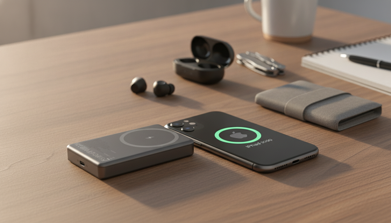 10000mAh Magnetic Wireless Power Bank for iPhone EDC