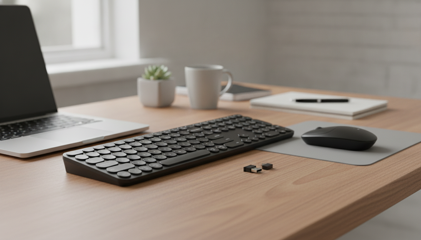 USB-C Wireless Keyboard & Mouse Combo for MacBooks